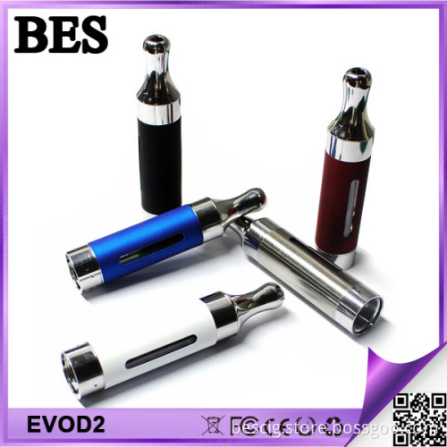 2014 E-Cigarette Accessories Evod 2 Dual Coil Refillable Atomizer